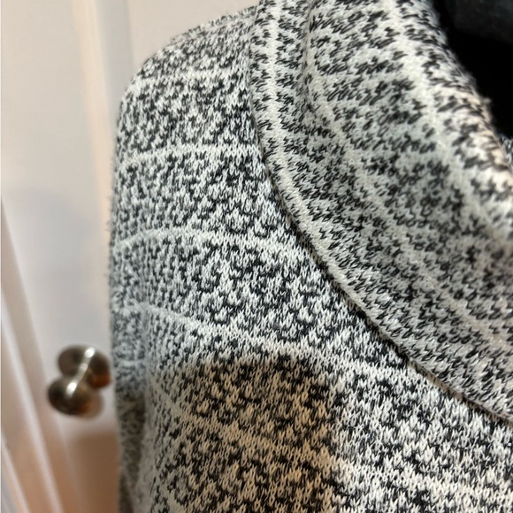 Talbots Gray & White Tunic Size L - Picture 4 of 12